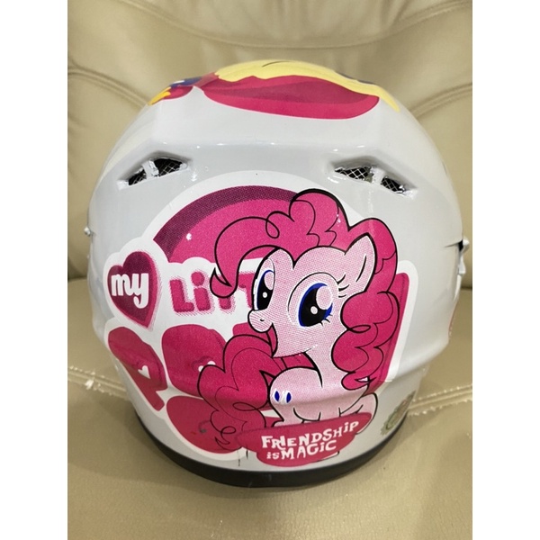 Helm Anak SKY SNI Little Pony Putih Terlaris Usia 3-7 thn