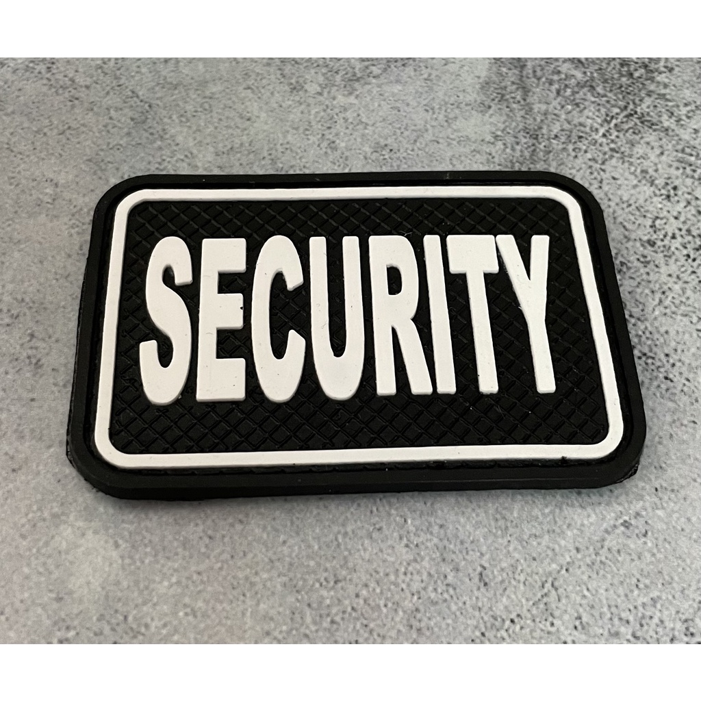 Patch Security (Tulisan Putih) - Patch Satpam - Prepetan