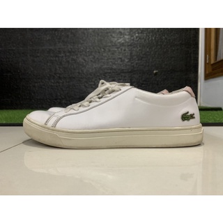 lacoste white sneakers women's