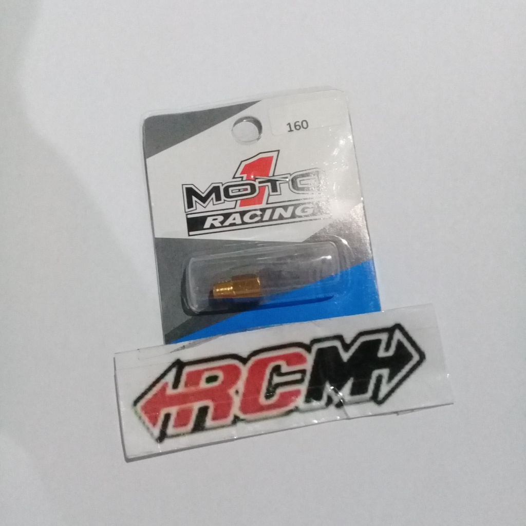 Main Jet MAINJET MJ UK UKURAN 160 165 170 VM TM TMX RXKING RX King Ninja RR ORI ORIGINAL MOTO1 RACING PARTS