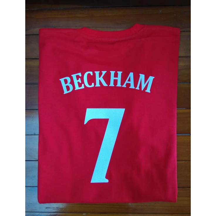 T-SHIRT KAOS BECKHAM 2002