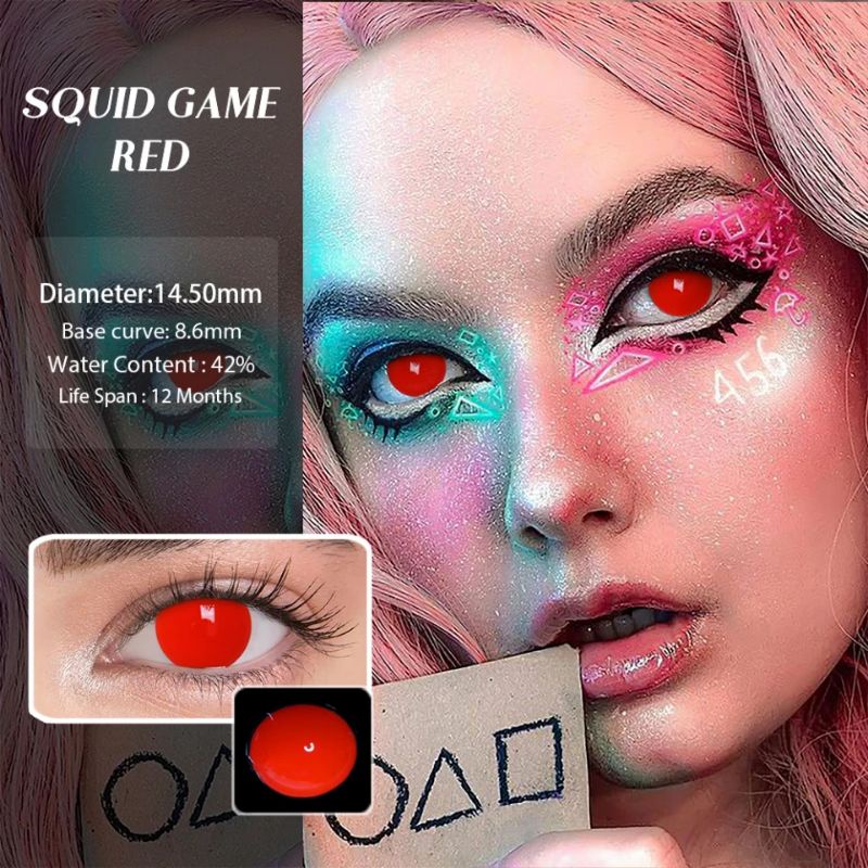 RCS ✅ Softlens cosplay halloween softlens merah