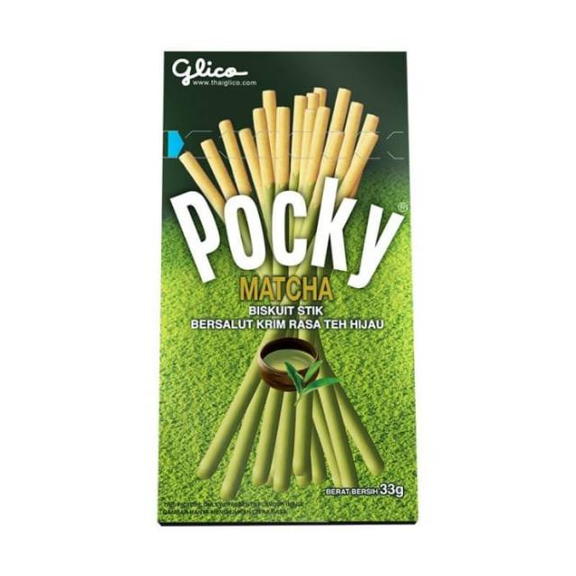 

Paket pocky macha 5 pocky 33 gram