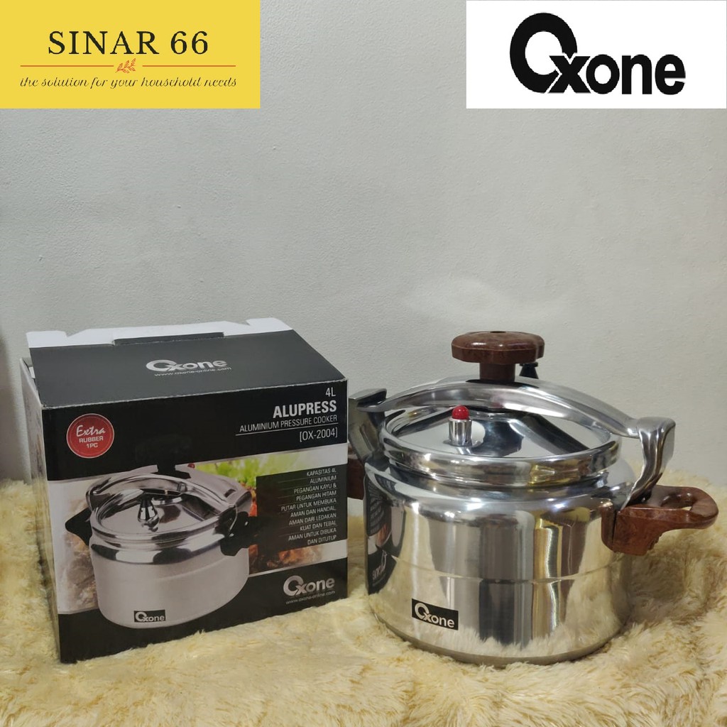 Jual Oxone Panci Presto Aluminium Pressure Cooker L Ox Ox Indonesia Shopee Indonesia