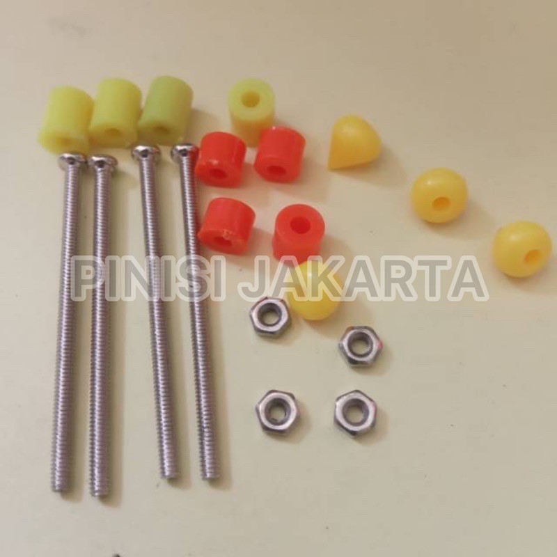 Baut set Tamiya spasi dan Kubah Roller