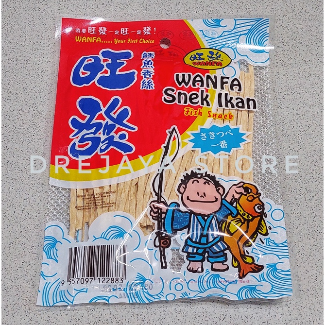 

Wanfa Fish Snack / Snek Ikan