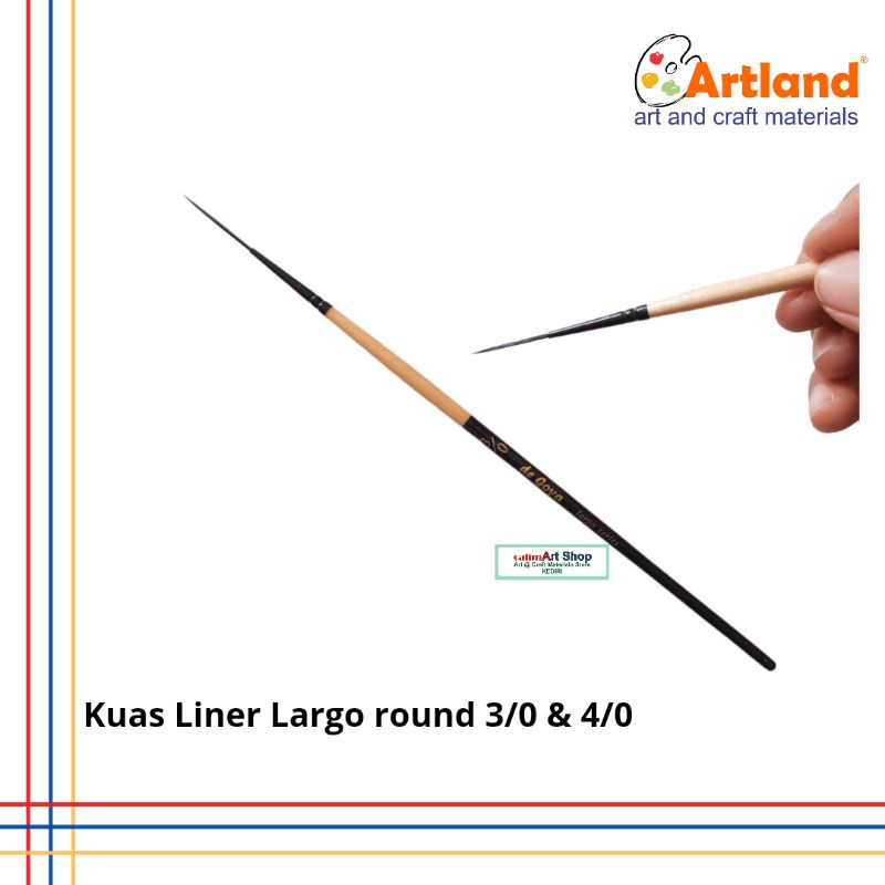 De Goya Kuas Largo Round / Kuas Liner