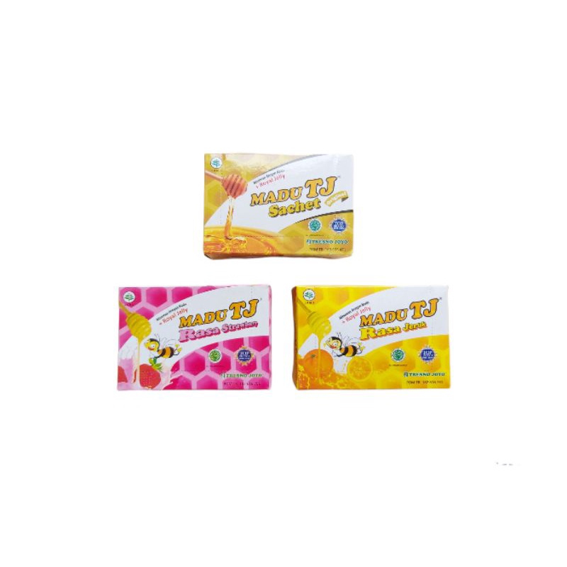 

Madu Tj Sachet box isi 12pcs