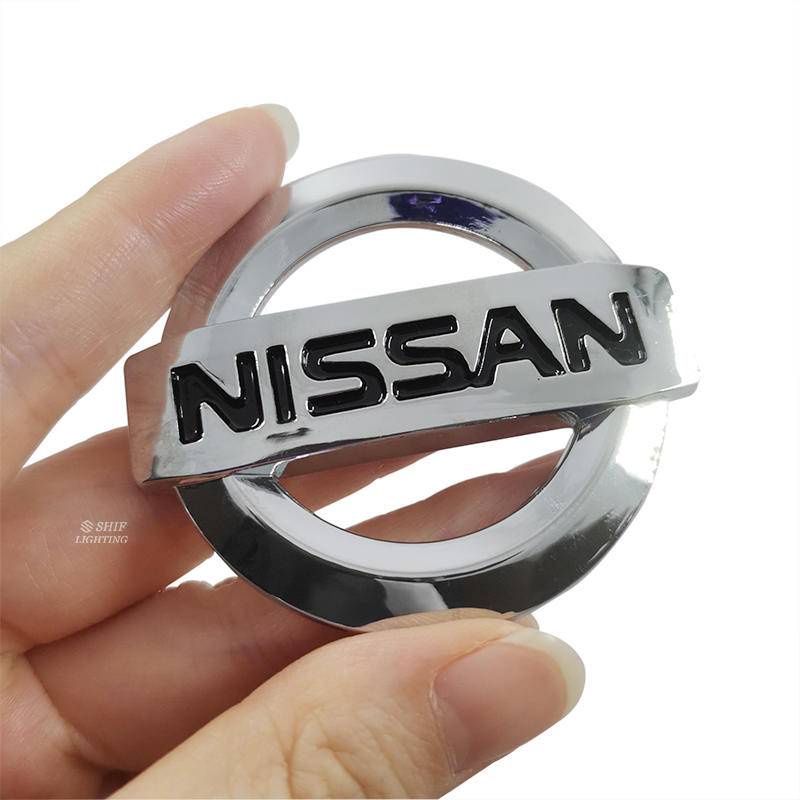 1pc Stiker Emblem Logo Nissan Bahan Abs Untuk Stir Mobil Nissan