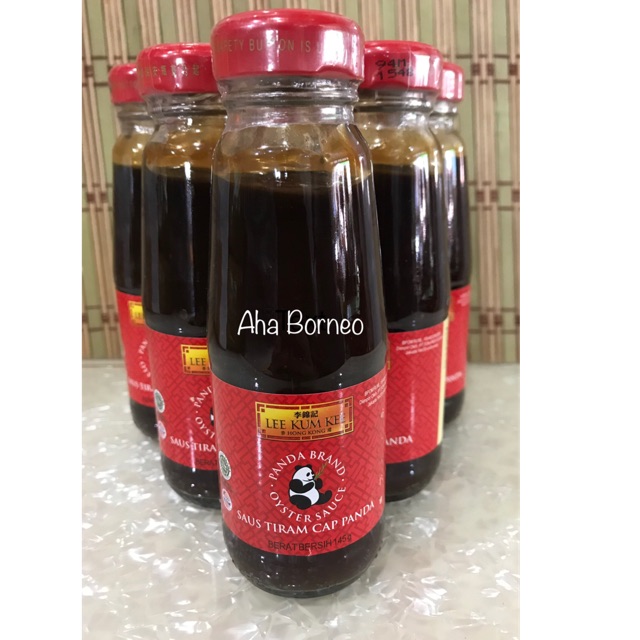 

Saus Tiram Panda Brand Lee Kum Kee 145 gr / Oyster Sauce / Hau Jiu Cap Panda Lee Kum Kee Hongkong