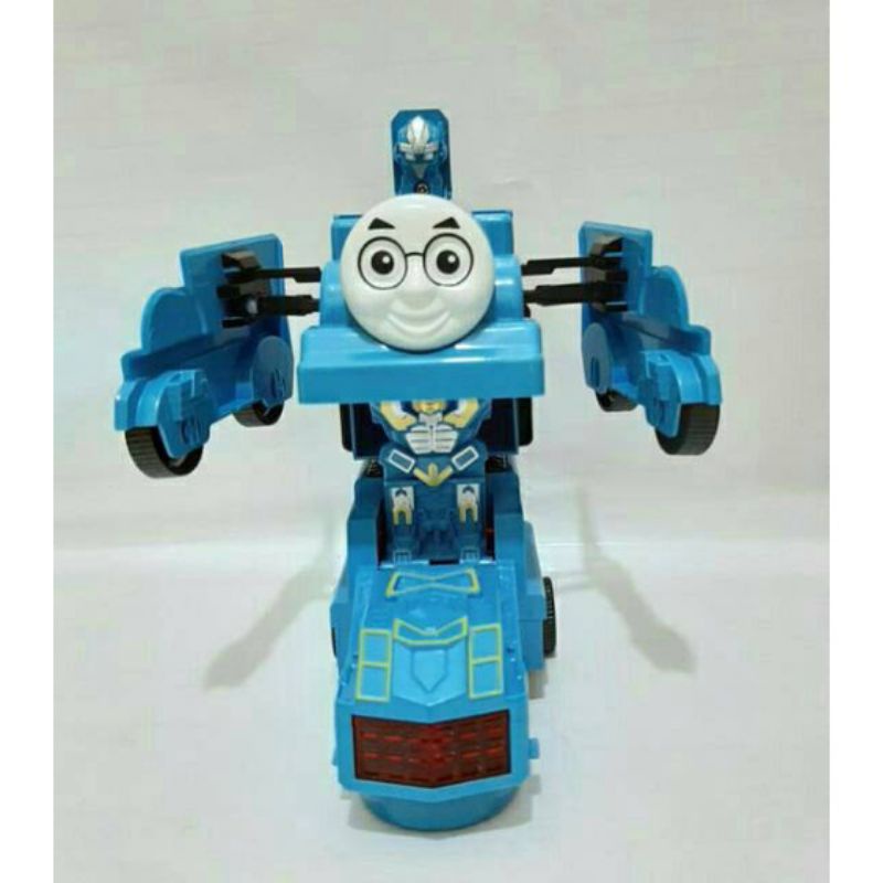 MAINAN ANAK MOBIL ROBOT THOMAS TRAIN KERETA THOMAS ROBOT 999B