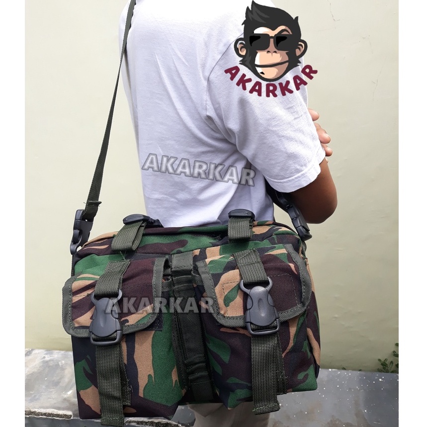 Tas Selempang TNI ARMY Waterproof