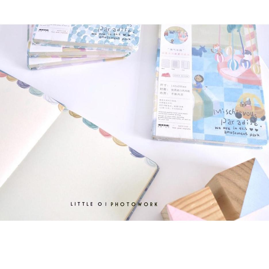 

Terbagus.. MURAH!!! Mischievous Paradise Notebook/ design Japan/ notebook impor/ agenda premium