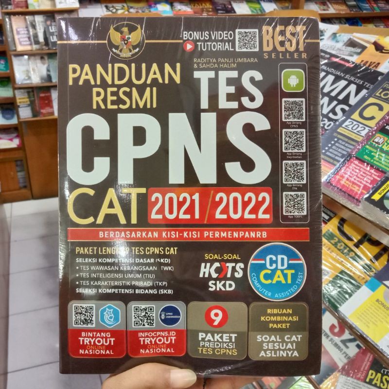Promo Buku Cpns Terbaru Panduan Resmi Tes Cpns Cat Cpns Best Seller Soal Cpns Hots 2021 2022 Cd Shopee Indonesia