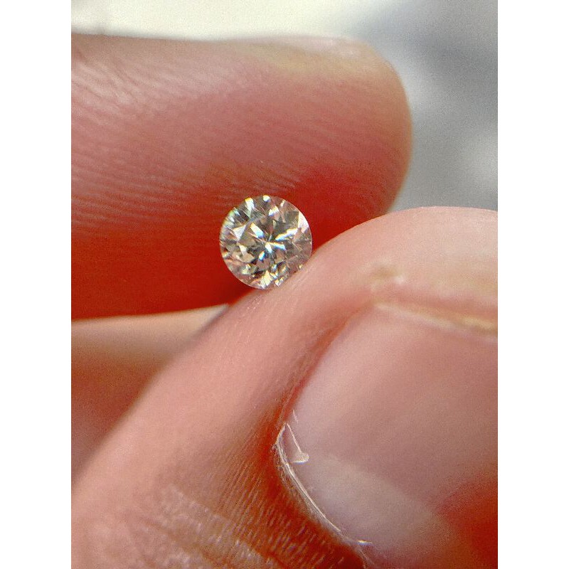 Natural white diamond, berlian asli banjar 0,35 ct kulitas bagus VS 1 - bukan berlian eropa