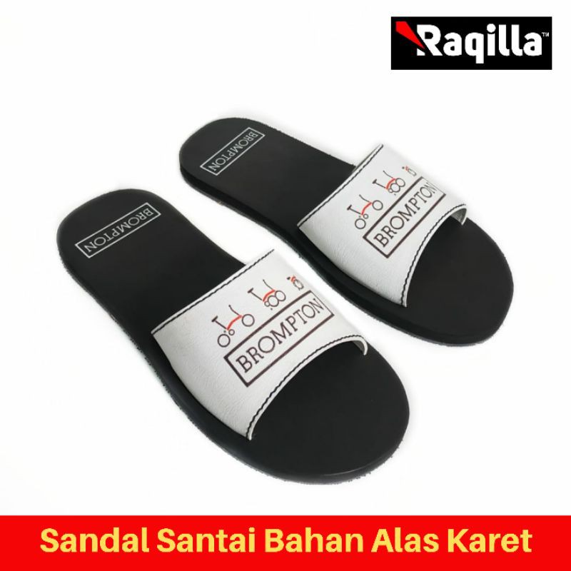 Sandal kasual pria sepeda brompton - sendal selop kapal api - sandal karakter bob marley