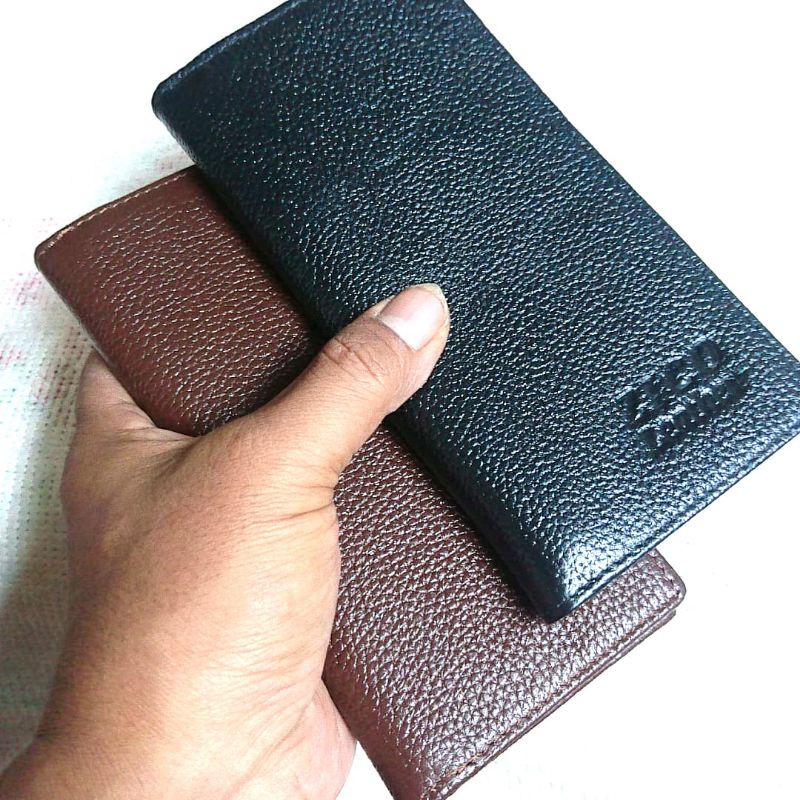 DOMPET KULIT PRIA MODEL PANJANG LIPAT PASPORT KULIT SAPI ASLI