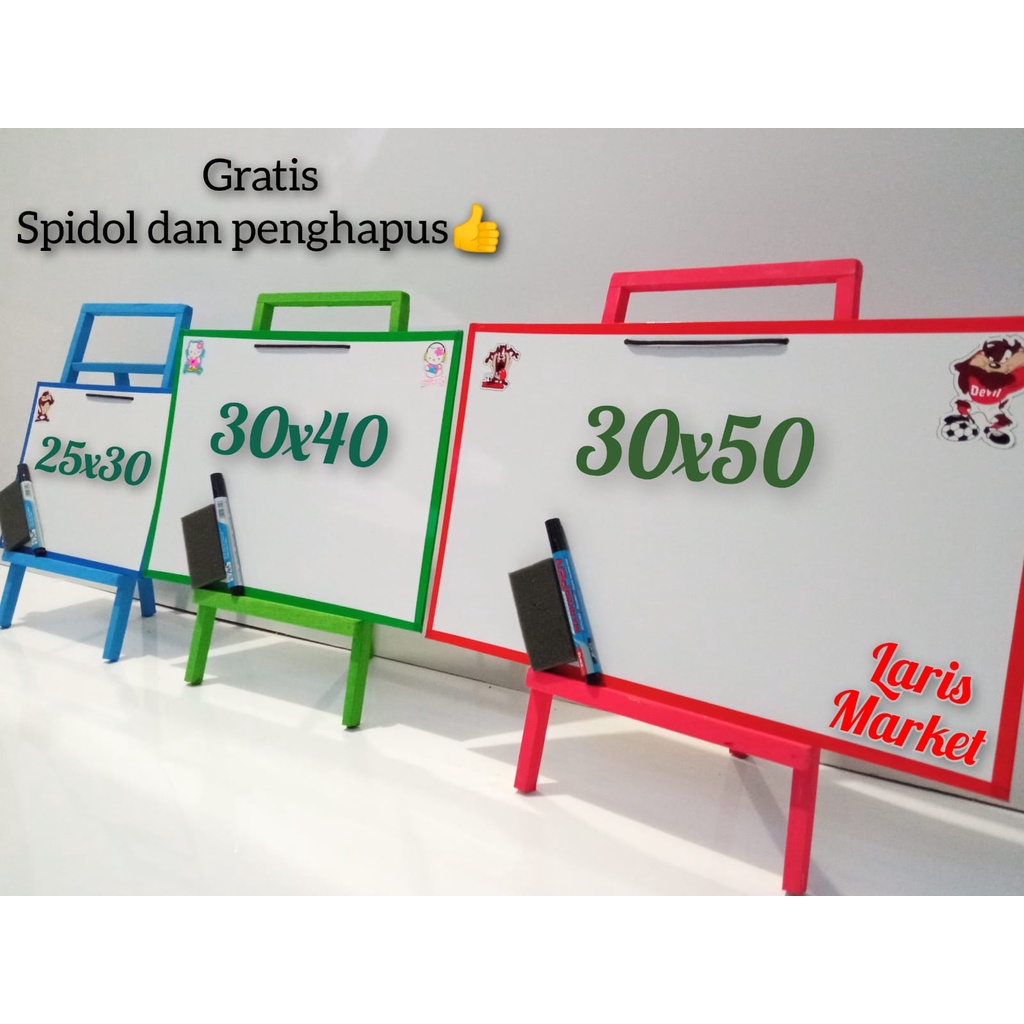 

Papan tulis anak dengan penyangga,Papan tulis anak,Papan tulis white board,Papan tulis dengan kaki,white board anak,Papan tulis murah,Papan tulis lengkap murah,Papan tulis gratis spidol dan penghapus