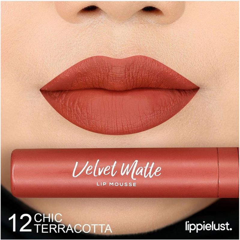 (COD) Wardah colorfit velvet mate No. 12 Chic Terracotta