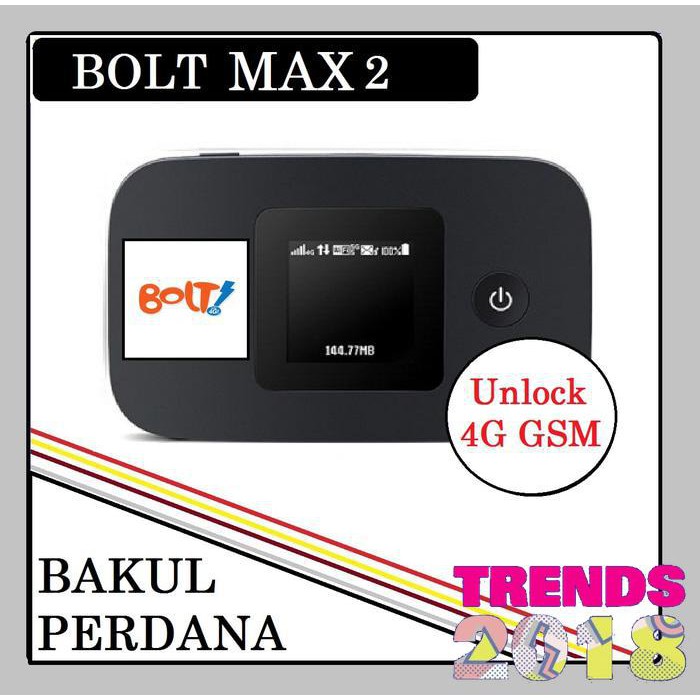 PROMO HARGA TERMURAH MODEM BOLT MAX 2 huawei e5577 UNLOCK terbaru TANPA PERDANA 8 GB - 4G