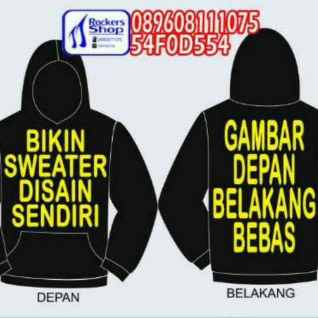 570 Koleksi Desain Jaket Hoodie Sendiri HD Terbaru