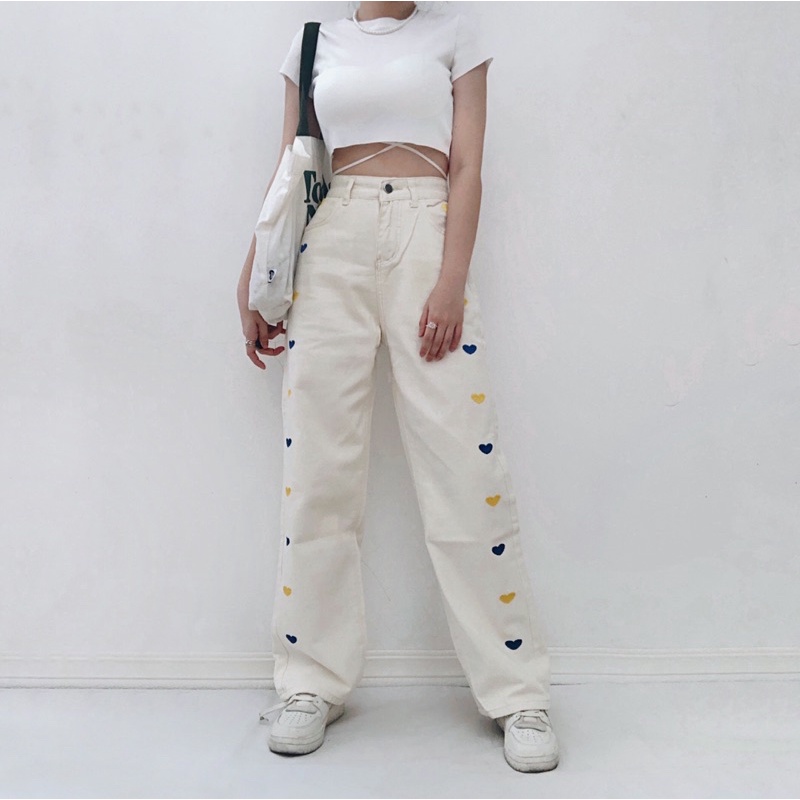 CLOTHIER - Apricot Baggy Jeans