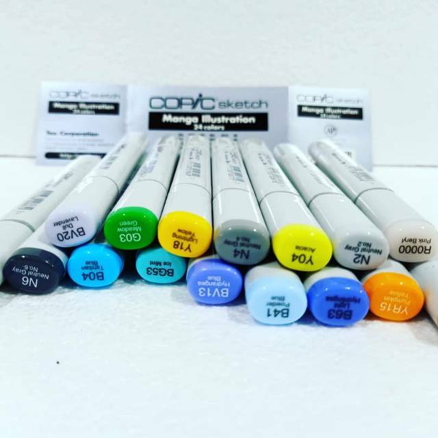 

Copic Sketch Marker - Mangga Illustration Color 24ml