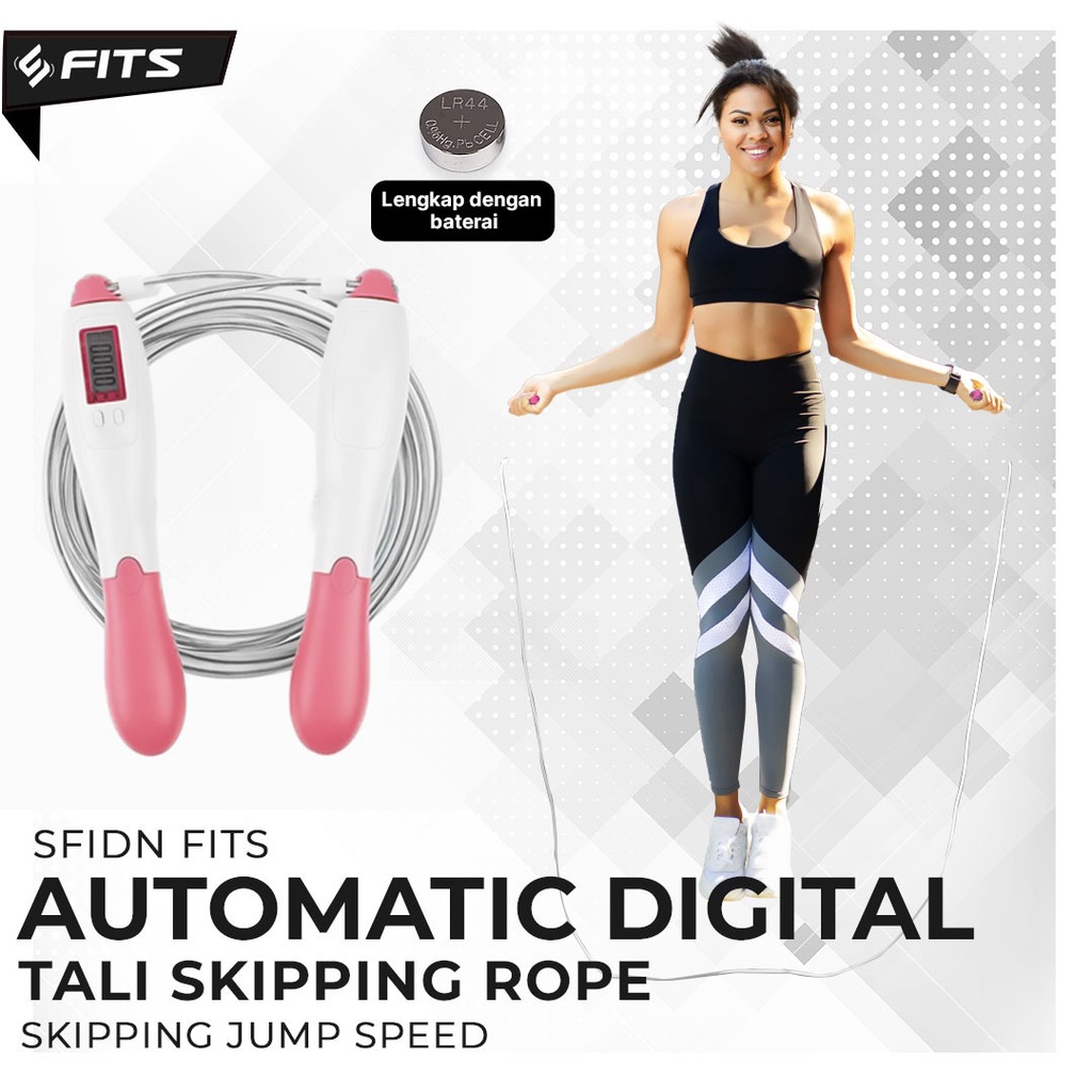 FITS FACT | Automatic Digital Tali Skipping Rope | Skipping Speed Jump
