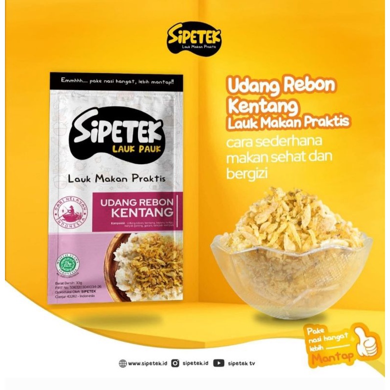 

sipetek udang rebon kentang
