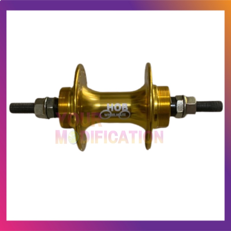 Hub 36 Hole Belakang Kuning Emas