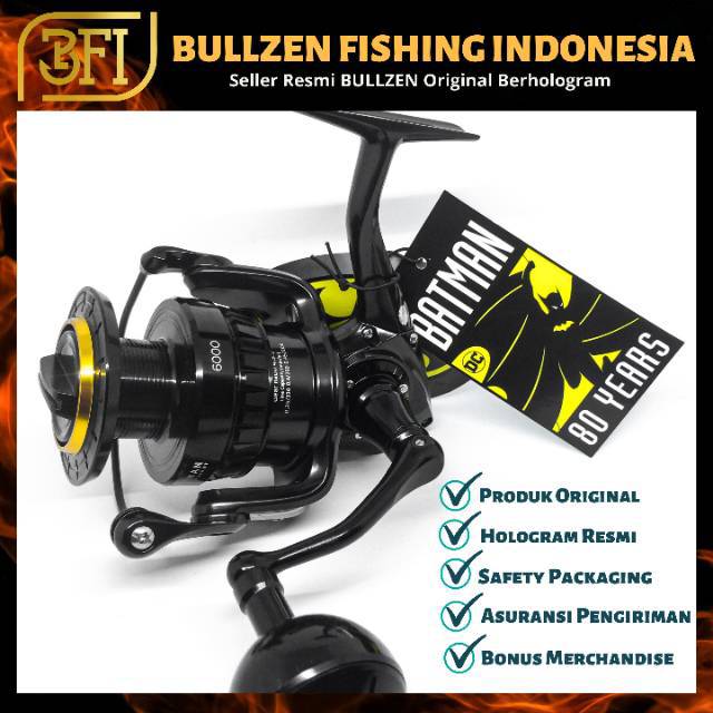 Reel BATMAN 6000 Dark Knight Series | Bullzen Original Berhologram