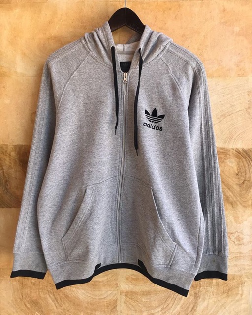 Zip Hoodie Adidas Trefoil