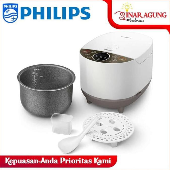 NEW / PHILIPS MAGIC COM / RICE COOKER HD 4515 / 4515 1,8 LITER / BERKUALITAS