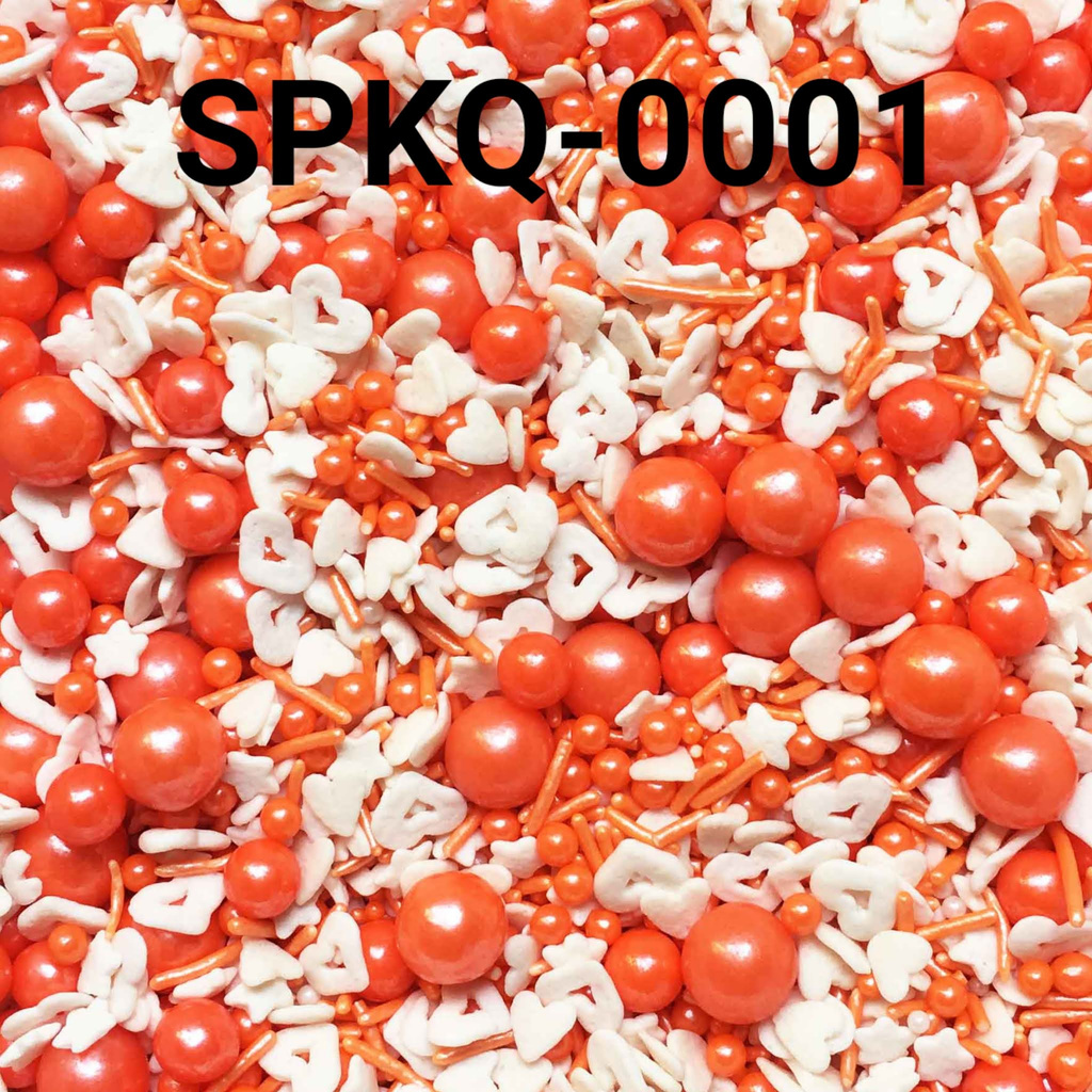 

SPKQ-0001 Sprinkles sprinkle sprinkel 250gr hati meses orange yamama baking grosir murah sprinkles cake dekorasi mutiara trimit decoration story sprinklestory sprinklesstory sprinkle story yamama baking