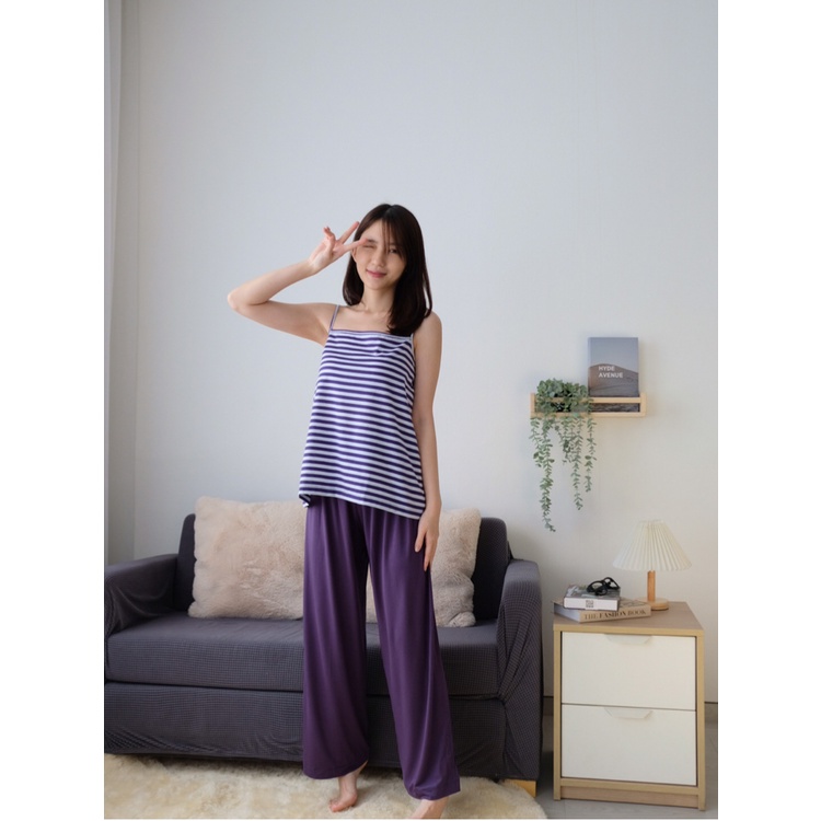 Kadaka P-0123 Set Sleepwear Wanita Celana Panjang Super Comfy