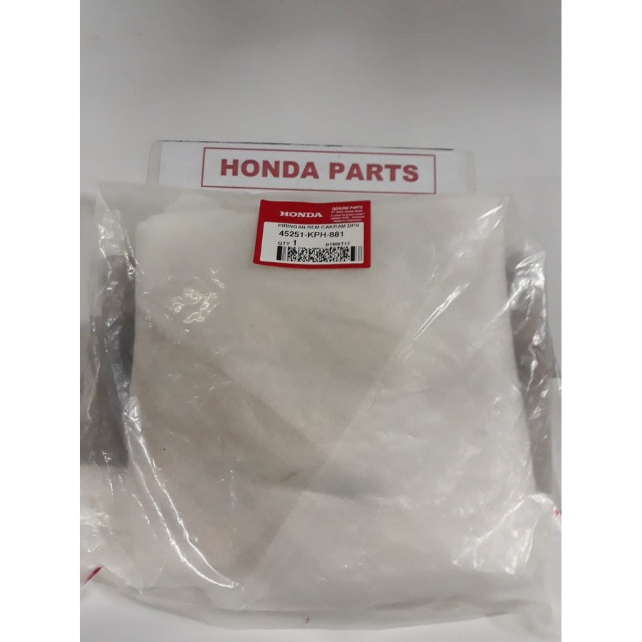 HONDA PART PIRINGAN REM CAKRAM DEPAN KARISMA SUPRA-X 125 REVO 100 CS1 ORI AHM AHM   .