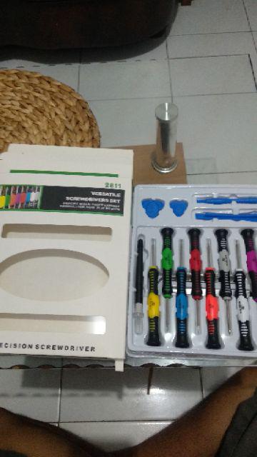 [ Pro ] Obeng Reparasi Set 16 In 1 Precision Screwdriver Service Servis Smartphone Handphone Hp