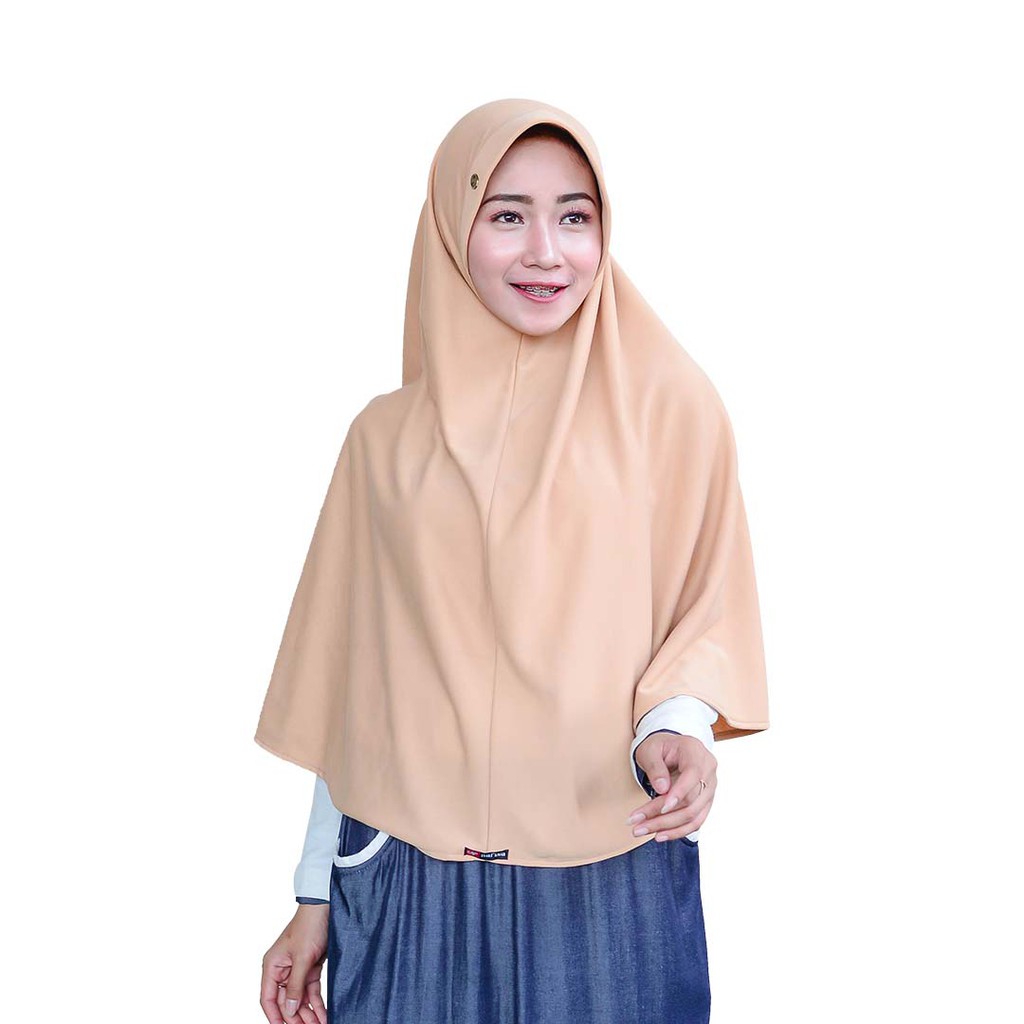 Jilbab Tali AT HOME JUMBO | Hijab Instan Kaos Non PAD Kerudung Instan Tali Tanpa Bergo-Coksu