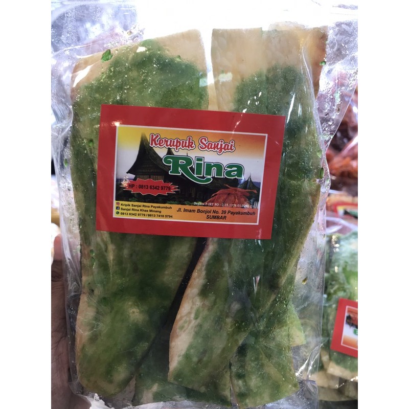 

Sanjai Panjang Lado Hijau 250 gr