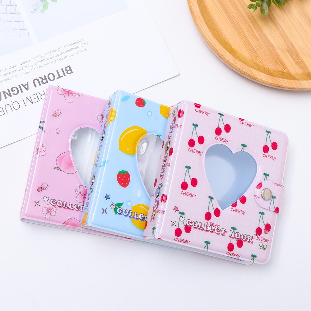 R-flower Photocard Holder Lubang Tiga Bisa Ganti Inner 10lembar Tempat Penyimpanan Gambar