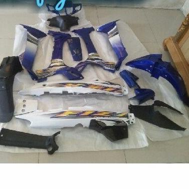 Cover Body Fizr Full Set Body F1Zr Biru Putih