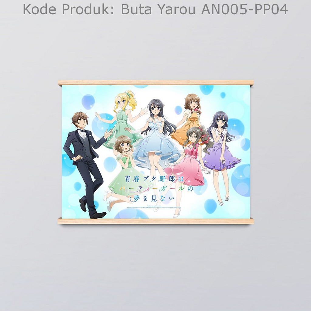 

Poster Dinding Anime Buta Yarou Bunny Senpai A3,A2,A1 Jumbo AN005PP04