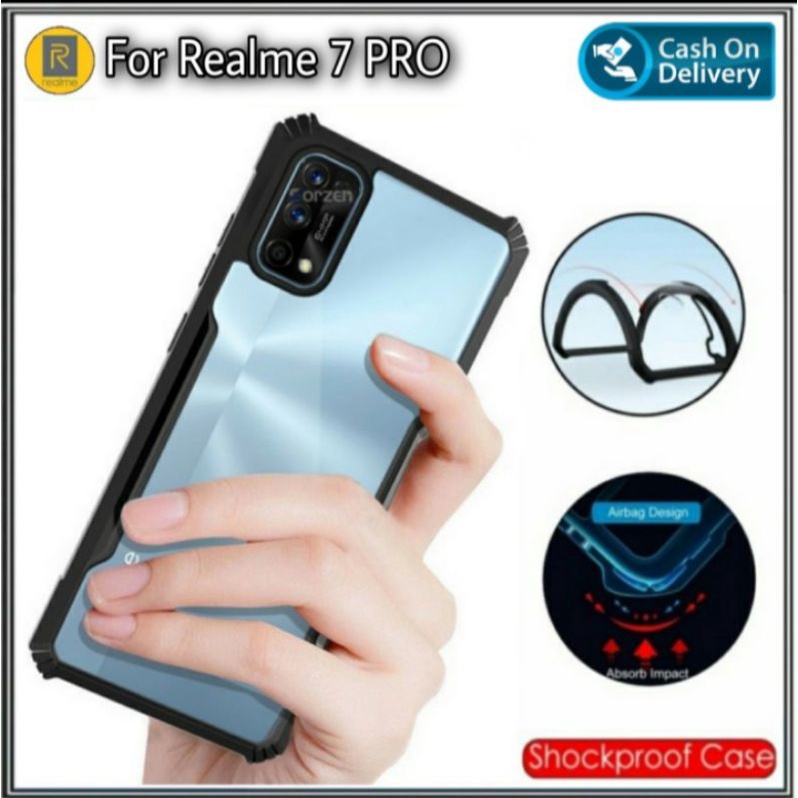 Mondi Store Case Realme 7 Pro SoftHard Casing TPU HD Transparan Realme 7 Pro