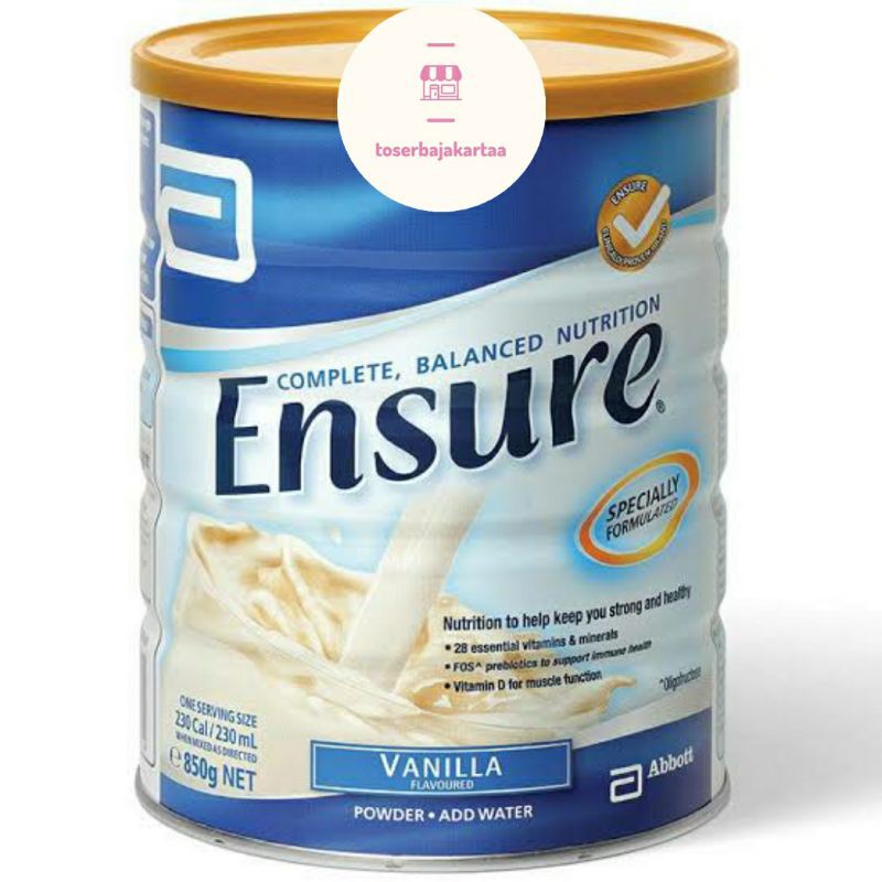 

Ensure Susu Rendah Laktosa Vanila 1kg