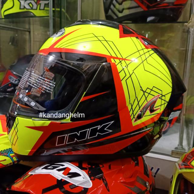 INK CL MAX SERI 3 VARIASI WARNA HELM FULL FACE KEREN