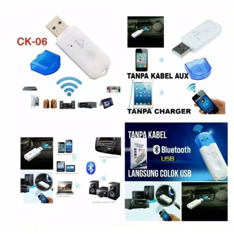 Bluetooth Receiver Portable Bluetooth Tanpa Kabel
