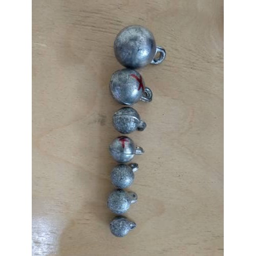 Timah Pemberat Pancing Model Anting size A5-A9