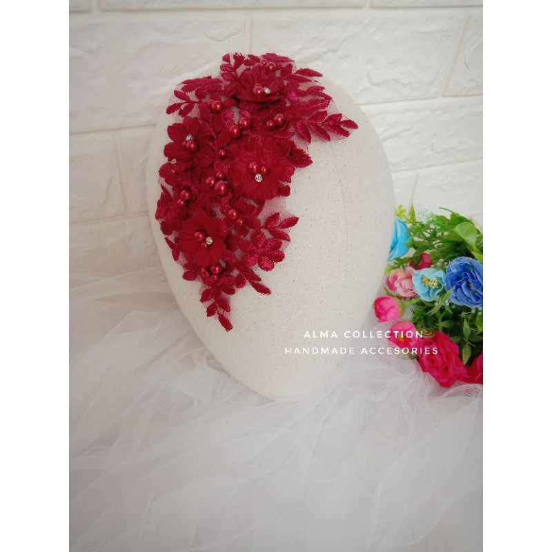 (COD) Headpiece simple Headpiece murah (warna 1)