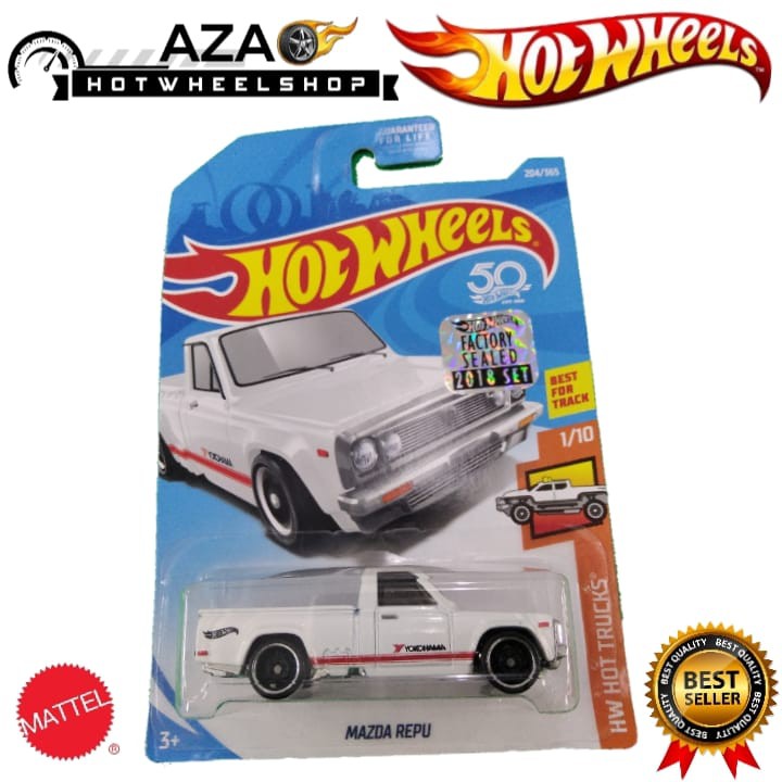 Hot Wheels Mazda Repu Putih Pickup Pick up HW Hot Trucks FS 2018 Factory Sealed