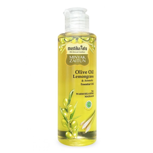 MUSTIKA RATU MINYAK ZAITUN - OLIVE OIL LEMONGRASS 150ML